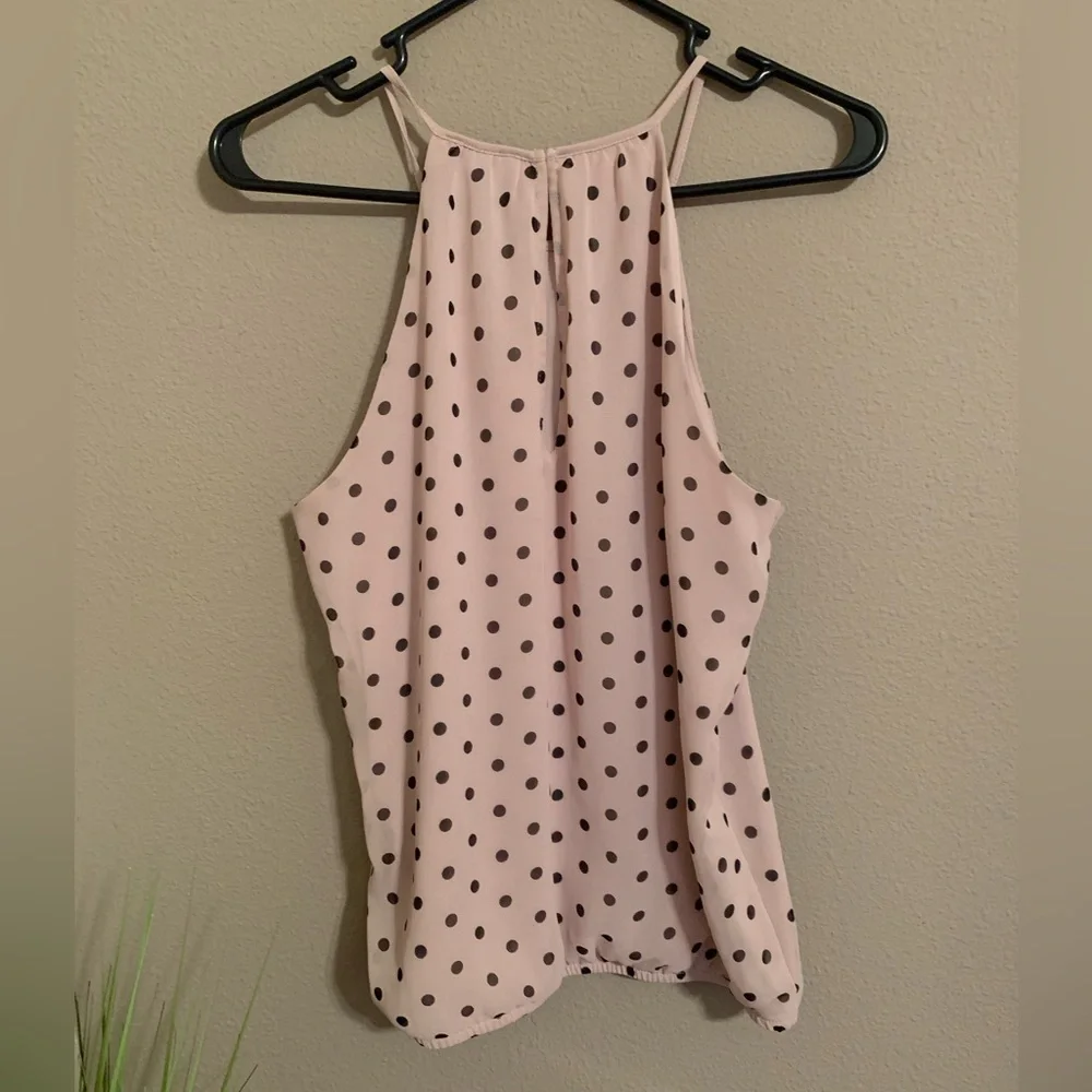 Express high neck spaghetti strap blouse. Elastic in bottom. Size S. - Picture 2 of 6